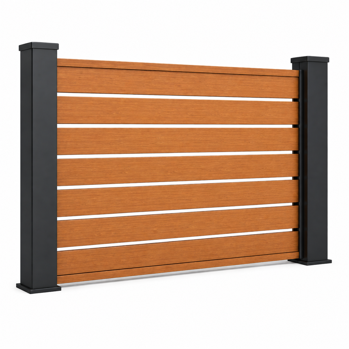 Verra Horizon™ 55 Aluminum Slat Fencing | Modern Architectural Fencing UK
