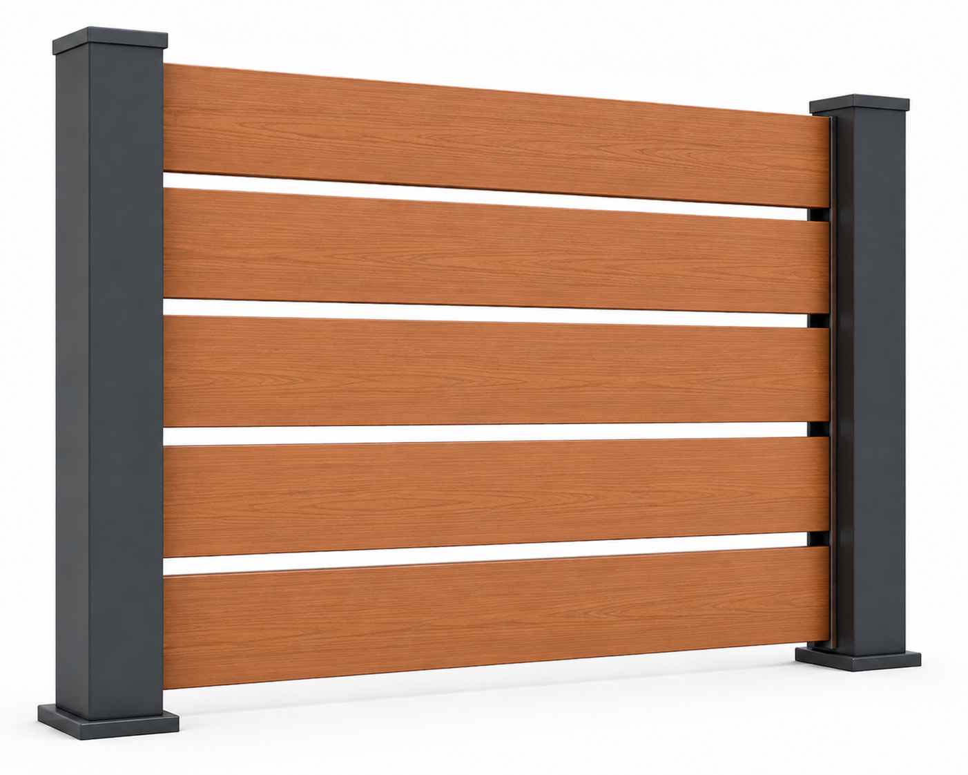 Verra Horizon™ 80 Aluminium Slat Fencing | Modern Architectural Fencing UK