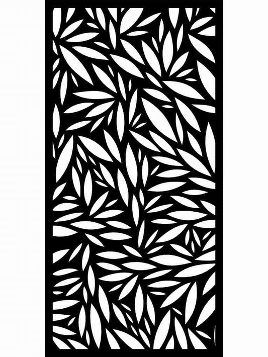 Verra Aluminium Decorative Privacy Screen | Botanical Leaf