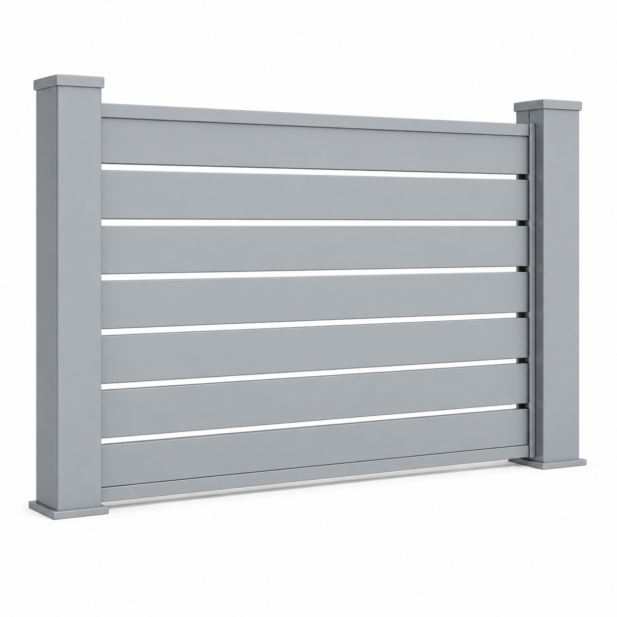 Verra Horizon™ 55 Aluminum Slat Fencing | Modern Architectural Fencing UK