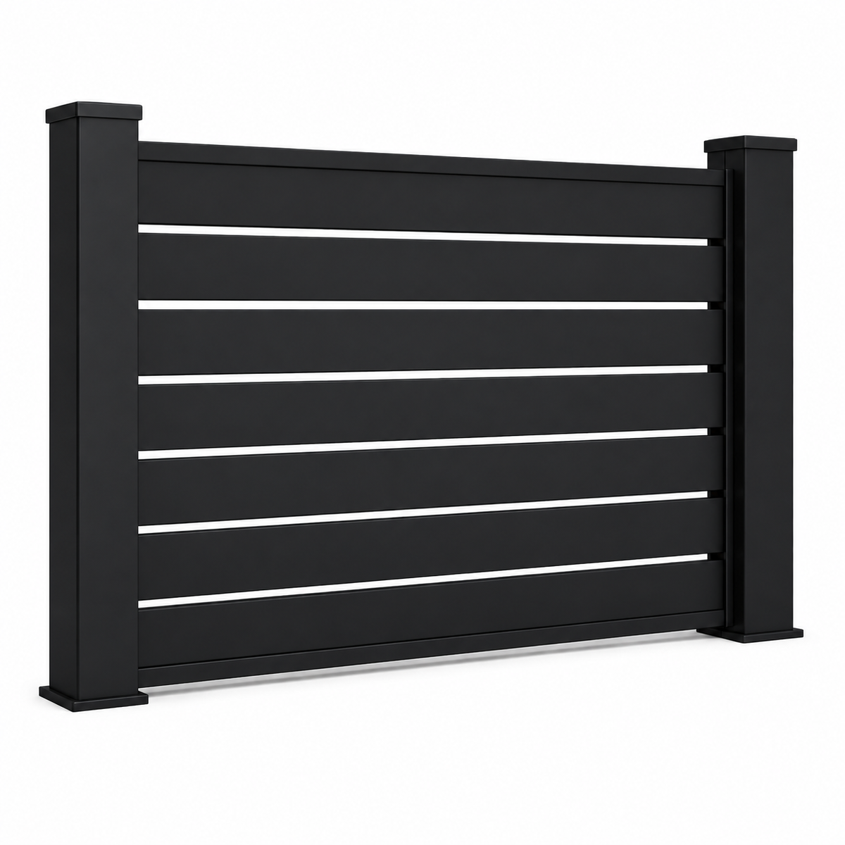 Verra Horizon™ 55 Aluminum Slat Fencing | Modern Architectural Fencing UK