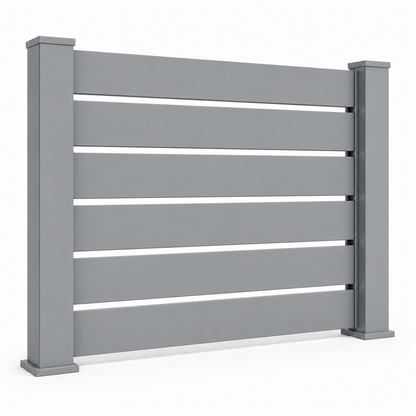 Verra Horizon™ 80 Aluminium Slat Fencing | Modern Architectural Fencing UK
