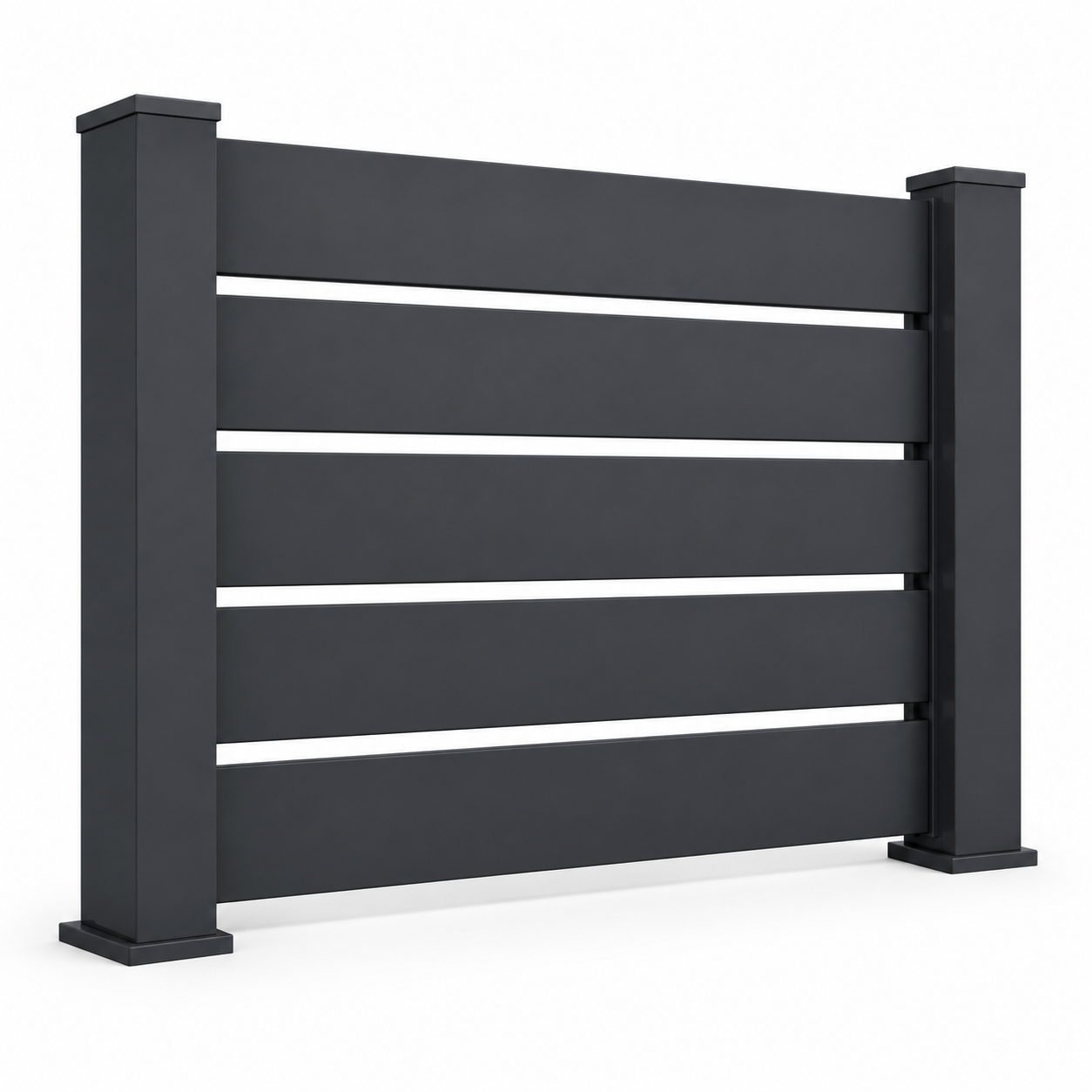 Verra Horizon™ 80 Aluminium Slat Fencing | Modern Architectural Fencing UK