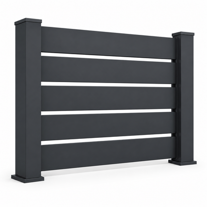 Verra Horizon™ 80 Aluminium Slat Fencing | Modern Architectural Fencing UK