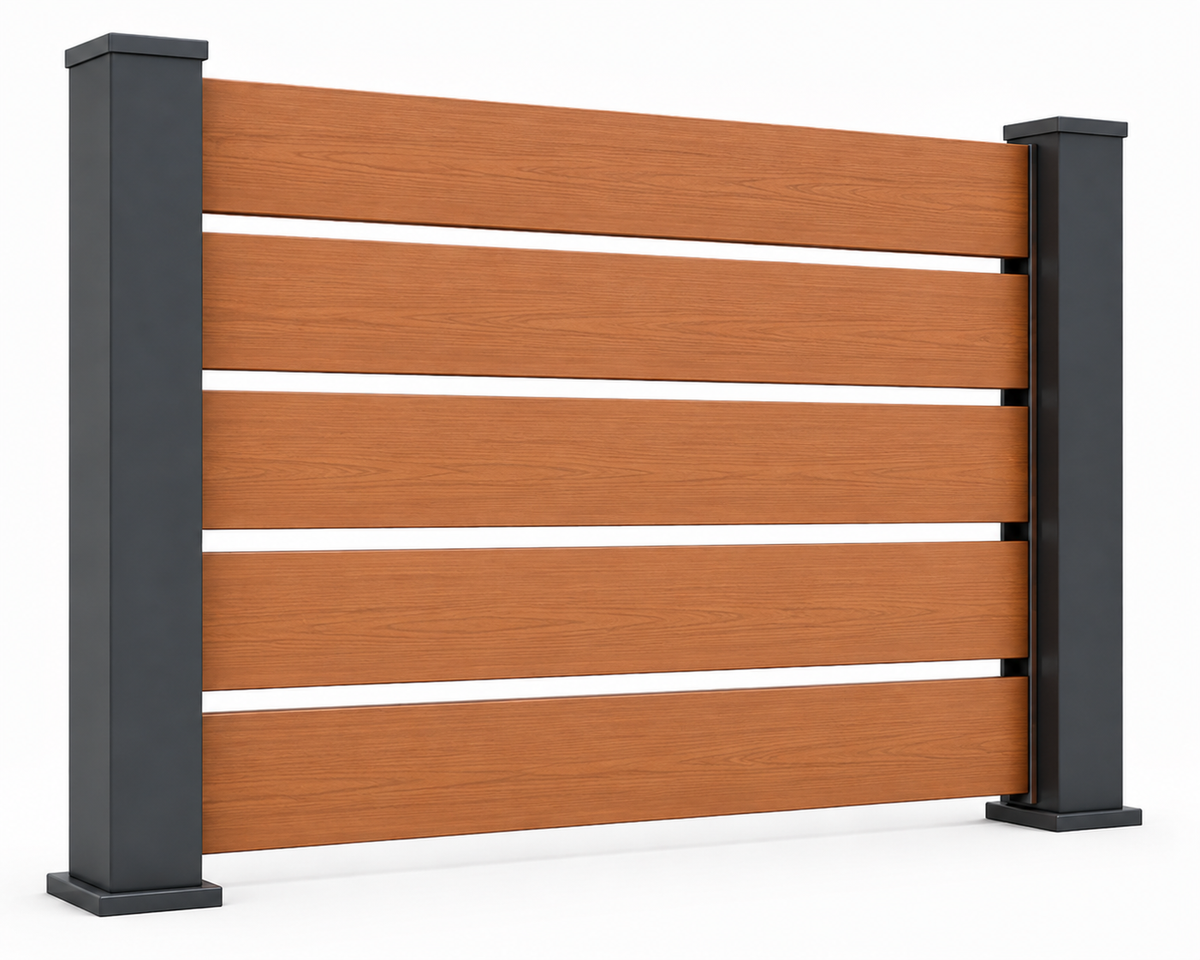 Verra Horizon™ 80 Aluminium Slat Fencing | Modern Architectural Fencing UK