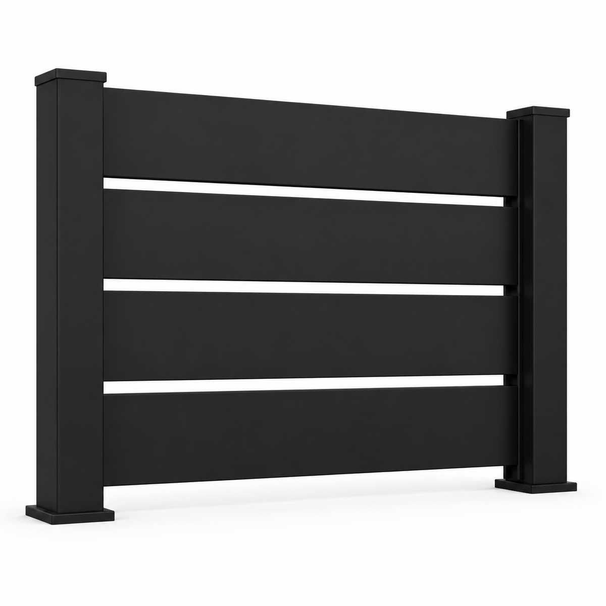 Verra Horizon™ 100mm Aluminium Slat Fencing | Modern Architectural Fencing UK