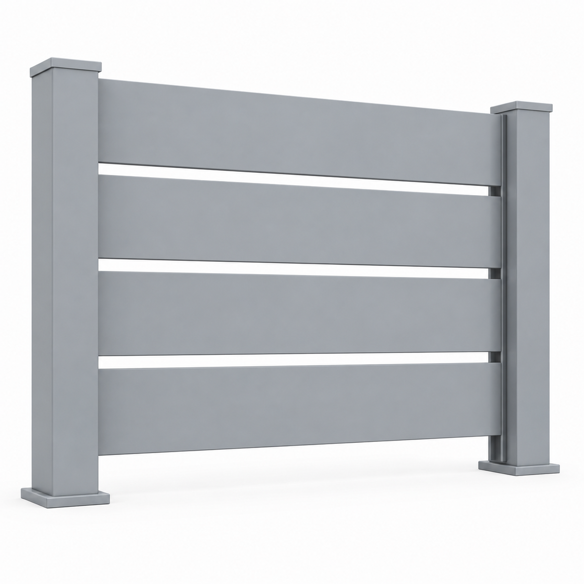 Verra Horizon™ 100mm Aluminium Slat Fencing | Modern Architectural Fencing UK