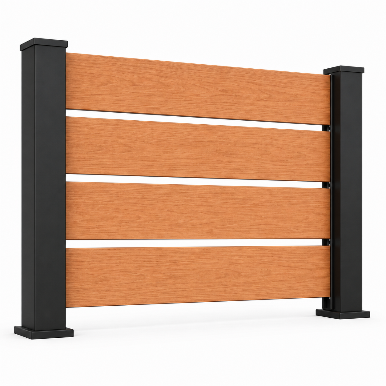 Verra Horizon™ 100mm Aluminium Slat Fencing | Modern Architectural Fencing UK