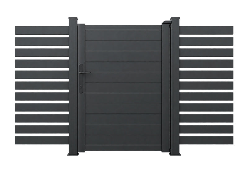 Verra Aluminium Single Gate | Full Privacy Architectural Gate