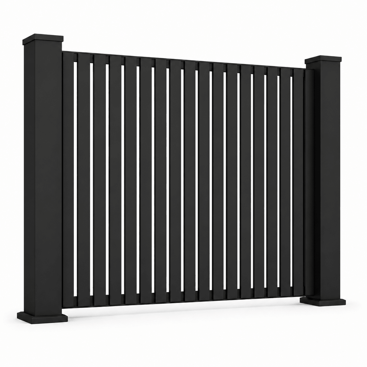 Verra 55 Aluminum | Vertical Slat Fencing | Modern Architectural Fencing UK - Verra Outdoors