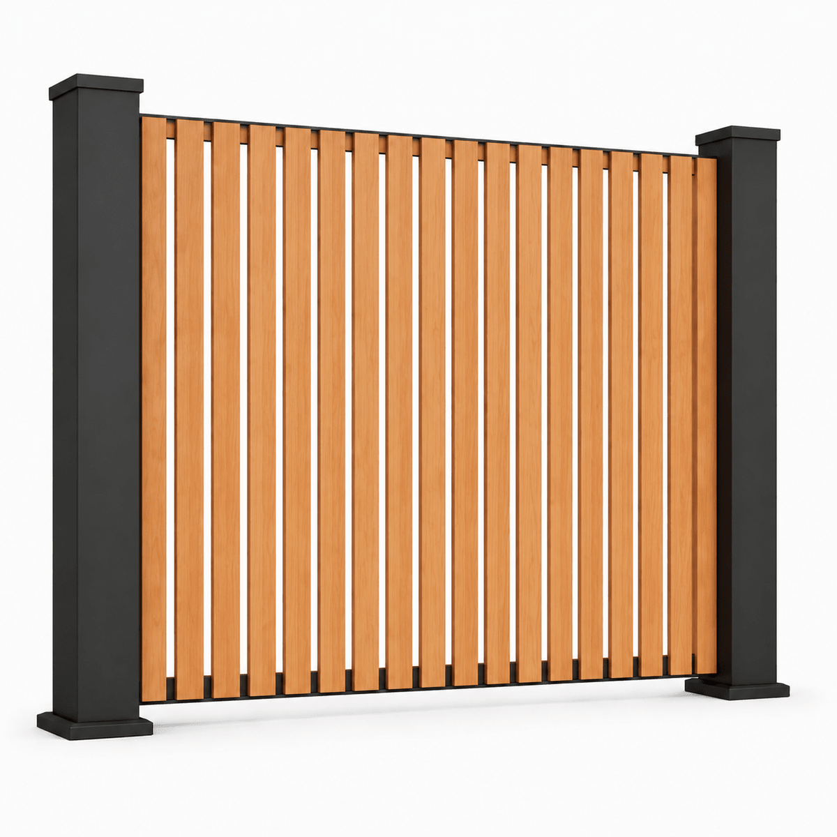 Verra 55 Aluminum | Vertical Slat Fencing | Modern Architectural Fencing UK - Verra Outdoors