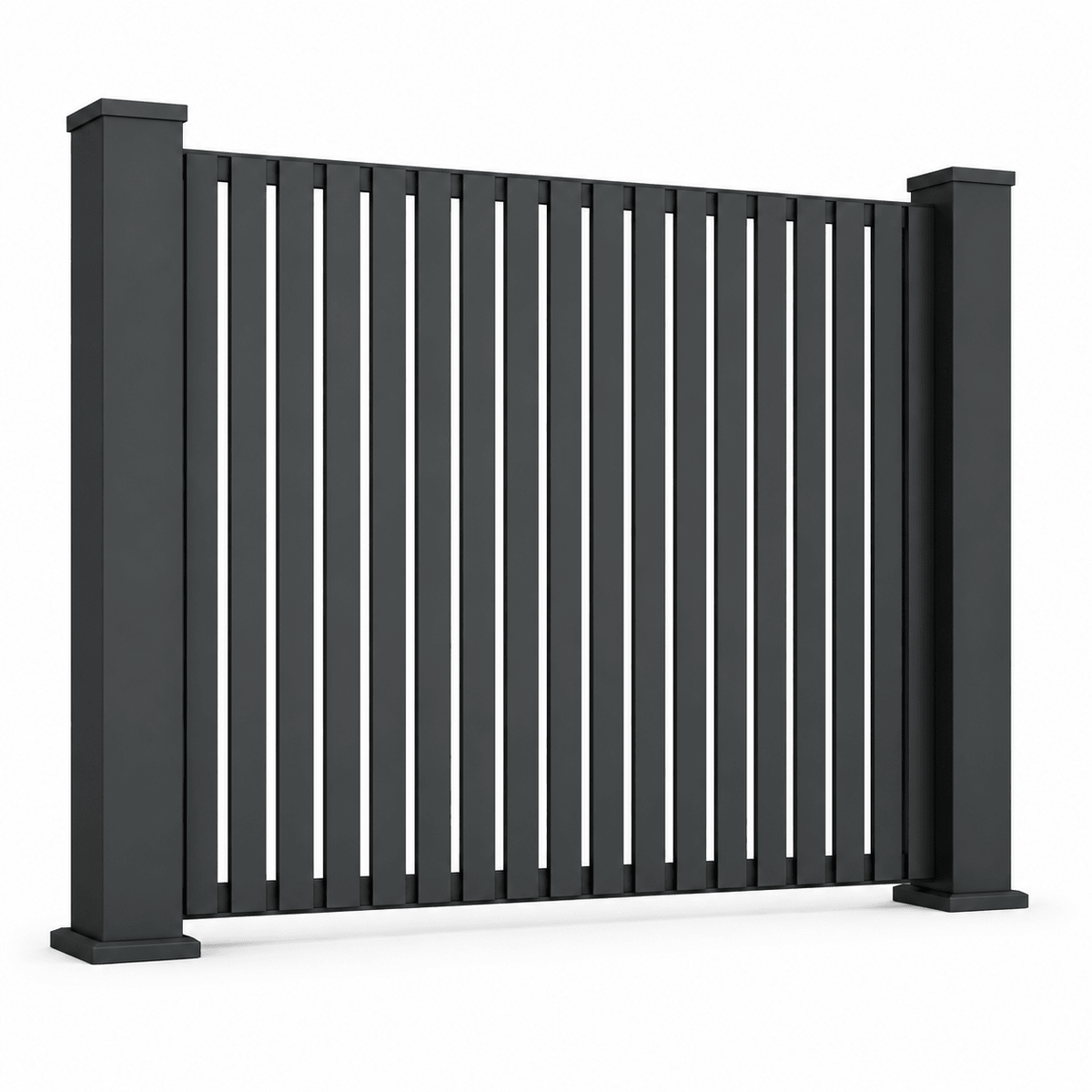 Verra 55 Aluminum | Vertical Slat Fencing | Modern Architectural Fencing UK - Verra Outdoors
