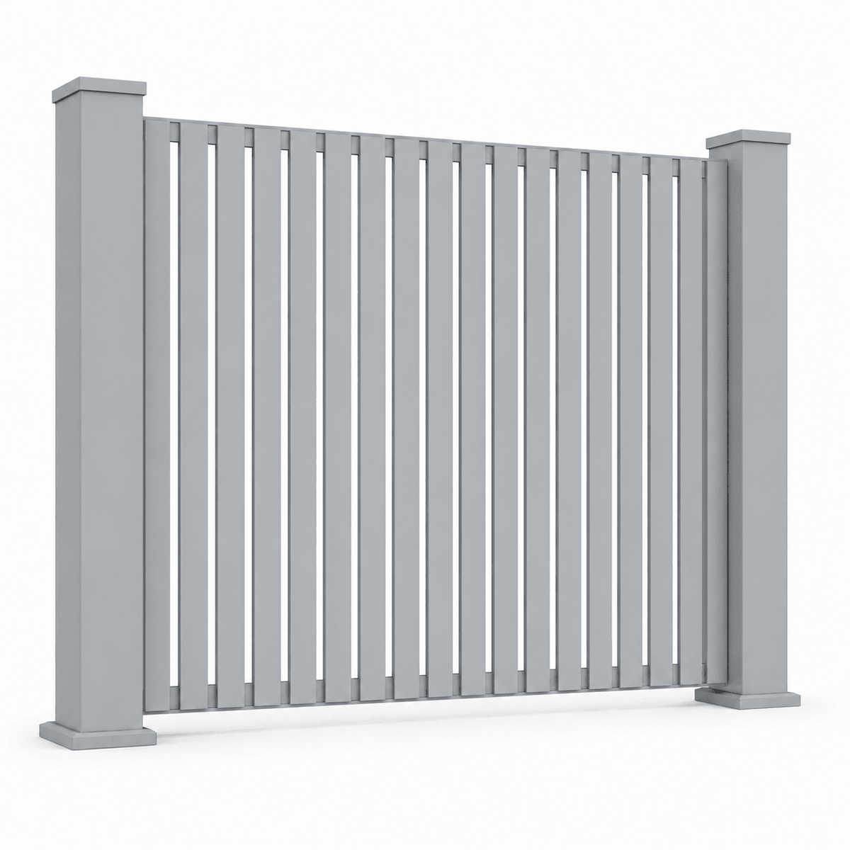 Verra 55 Aluminum | Vertical Slat Fencing | Modern Architectural Fencing UK - Verra Outdoors