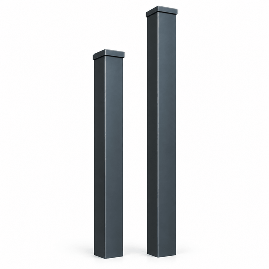 VERRA Aluminium Fence Post | 80x80mm - Verra Outdoors