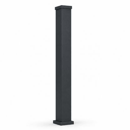 VERRA Aluminium Fence Post | 80x80mm - Verra Outdoors