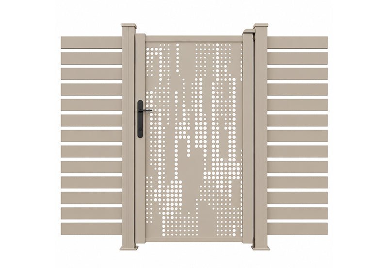Verra Aluminium Single Gate | Decorative Privacy - Verra Outdoors