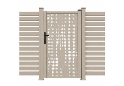 Verra Aluminium Single Gate | Decorative Privacy - Verra Outdoors